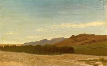Albert Bierstadt : The Plains Near Fort Laramie